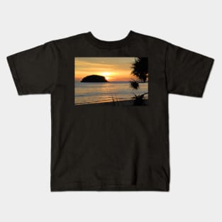 Sunset on Kata Beach, Phuket, Thailand Kids T-Shirt